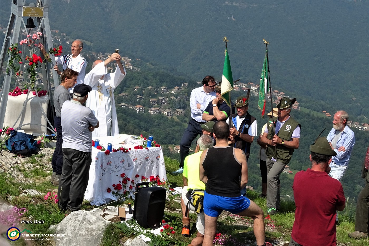 37 Messa per i Caduti in montagna, Don Valerio.JPG